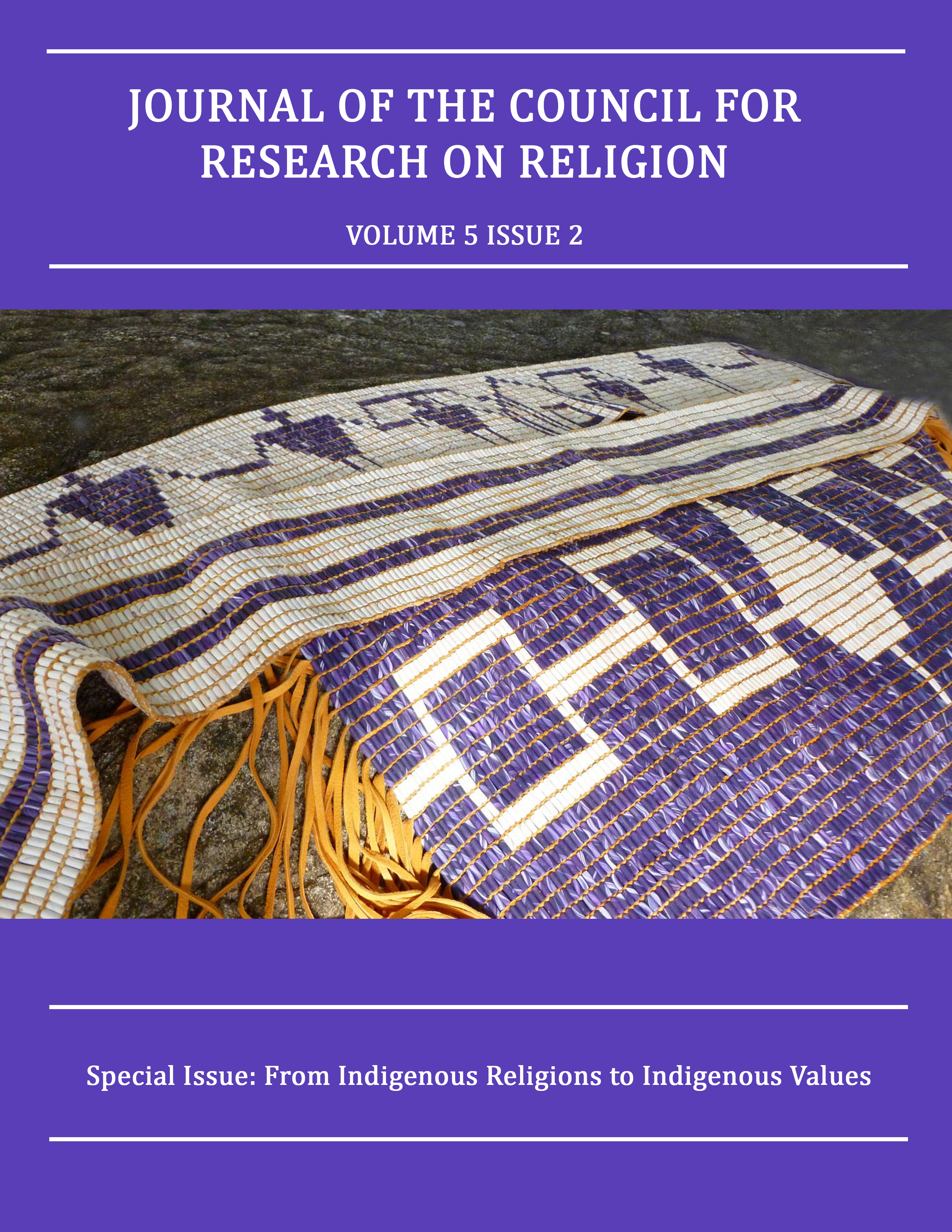 Preface and Introduction: From Indigenous Religions to Indigenous Values Vol. 5 No. 2